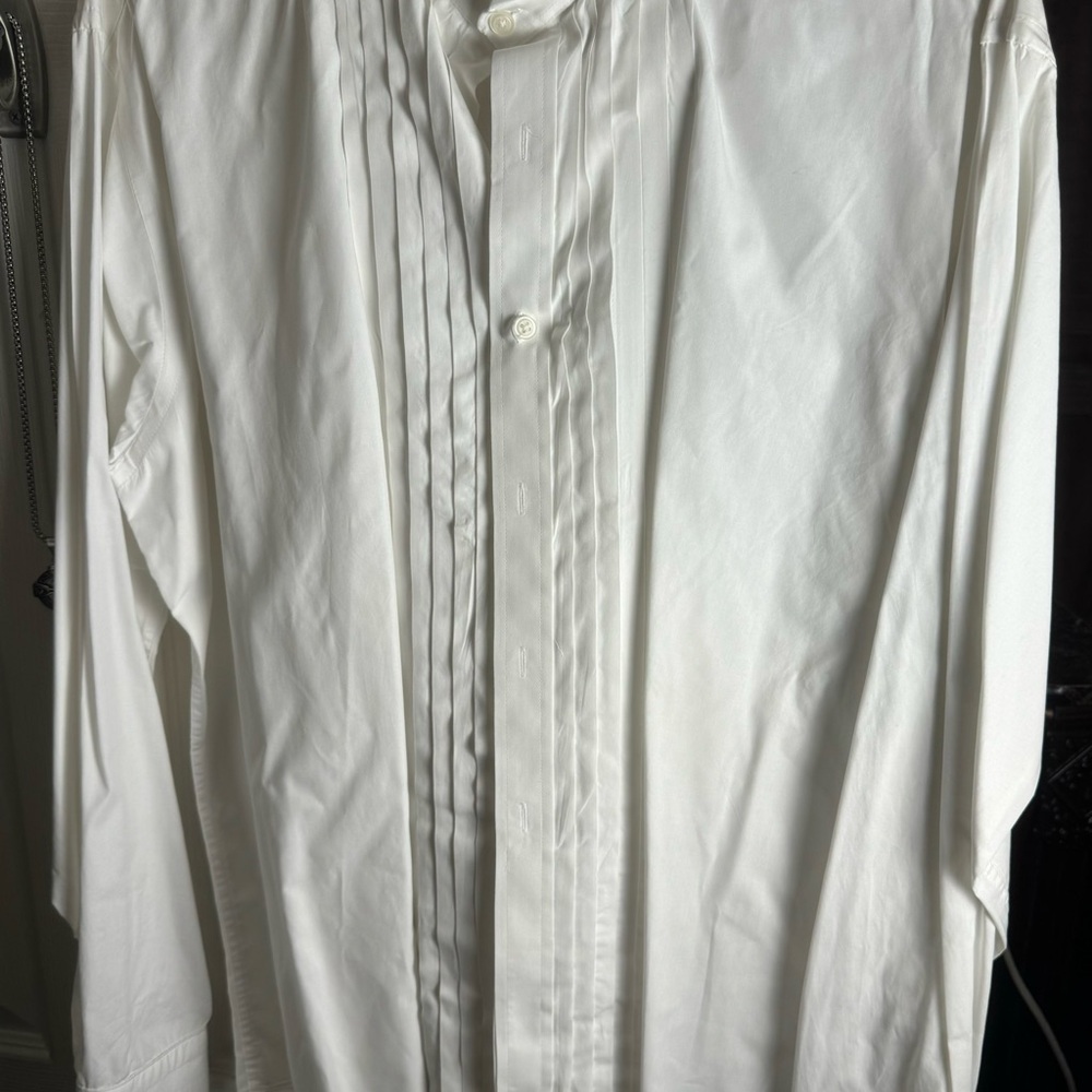 Classic White Men's Shirt